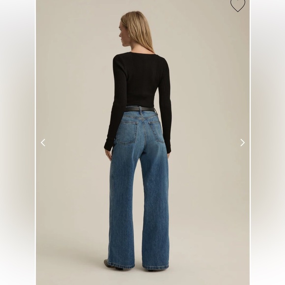 Favorite Daughter The Masha Super High Rise Wide Leg Size 28 - Picture 2 of 8